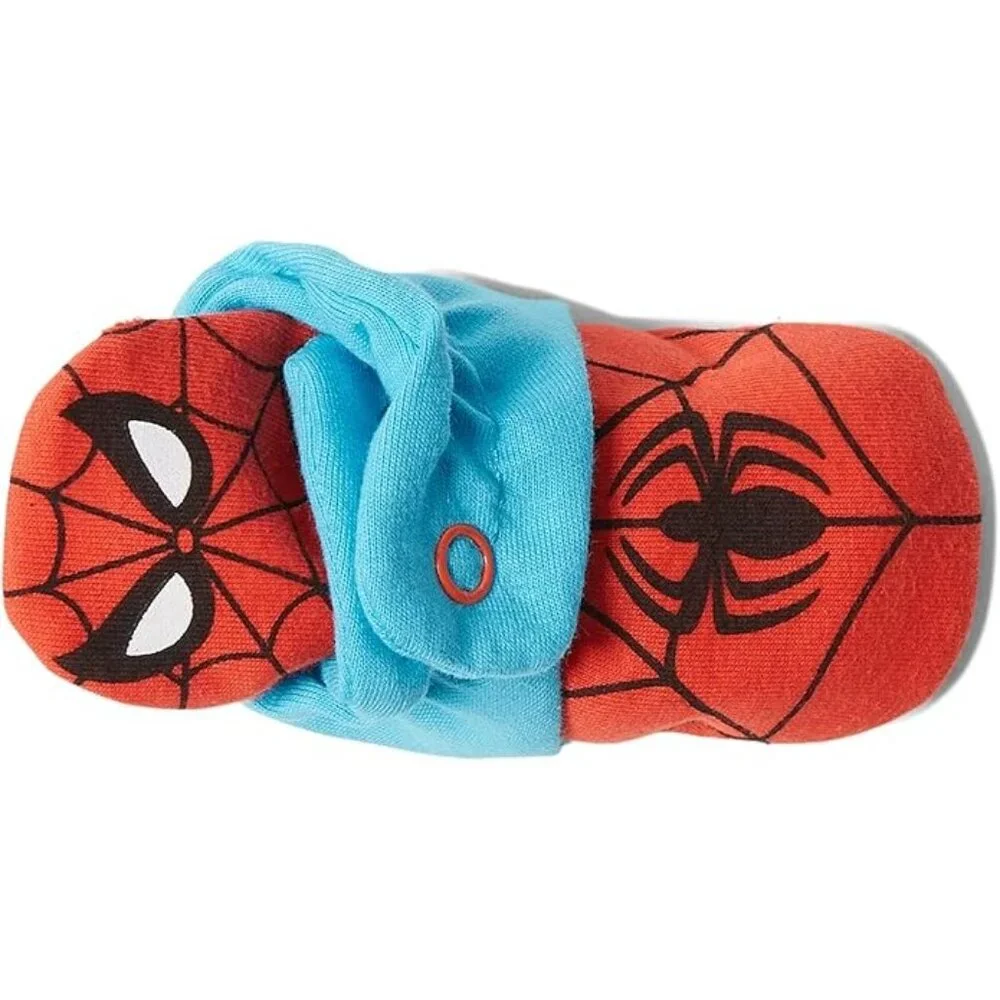 Marvel Robeez Spider-Man Baby Soft Sole Crib Shoes - 0-3 Mos
